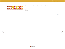 Tablet Screenshot of concordeurope.org